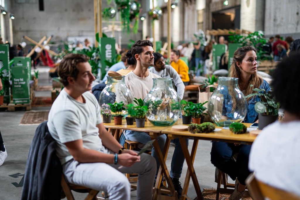 Duurzaam bedrijfsevenement in de Westergasfabriek